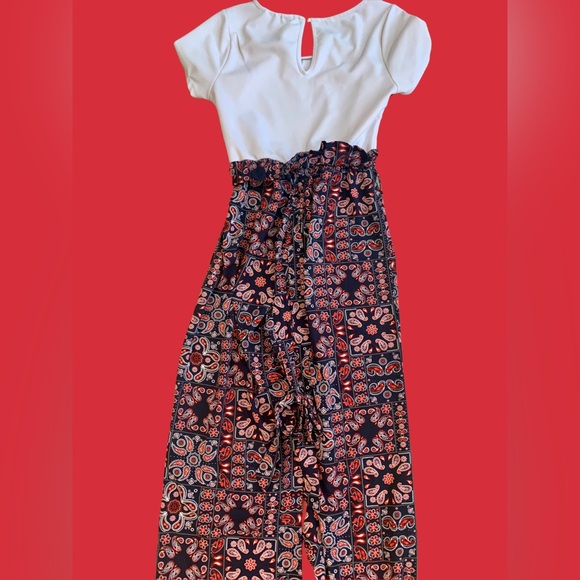 Blue Rain Jumpsuit - Picture 2 of 2